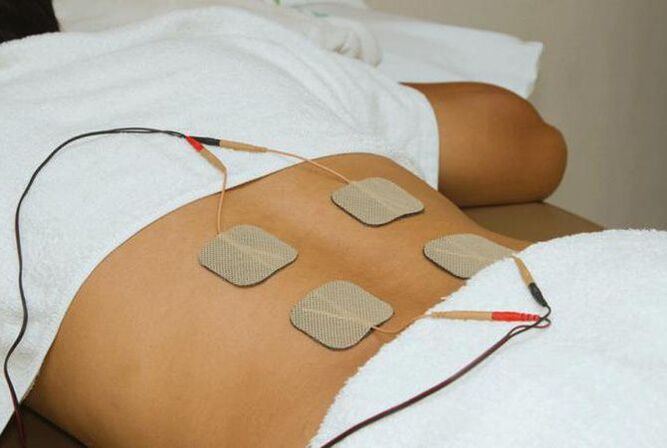 Osteokonondrosaren torakoa tratatzeko elektroforesia